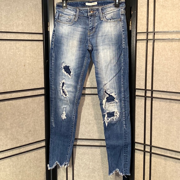 Daytrip Denim - Daytrip refined lynx ankle skinny jeans size 26